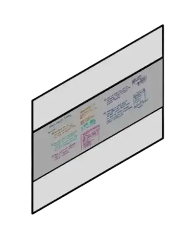 Divisoria con Pizarra de Vidrio | families image