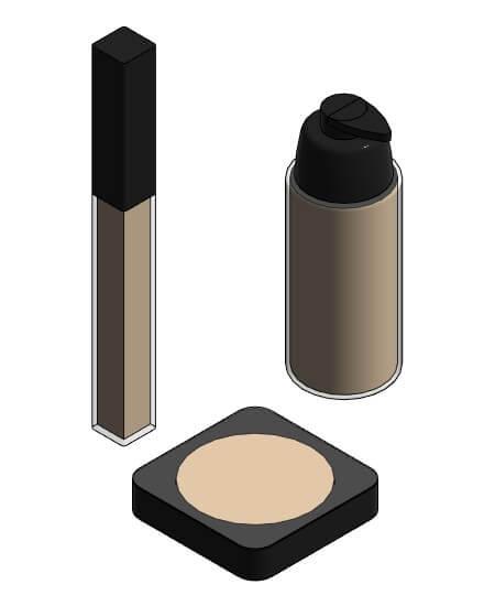 Kit de Maquiagem para Rosto