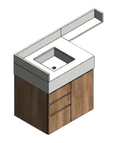 Cabinet with Undermount Sink | families image