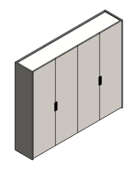 Gliss Master Twin Wardrobe