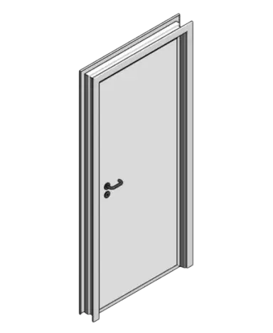 Porta Ergon - 1 Folha - Airo PVC | families image