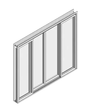 Porta de Correr 35 com Abertura Central - Skyfull | families image