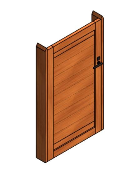 Modern Swinging Gate 