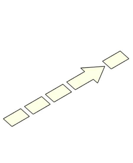 Floor Arrow for Escape Route