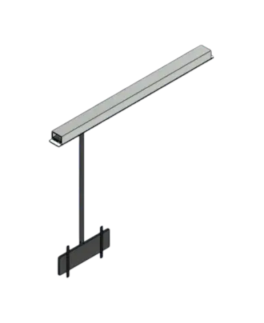 TV Stand with Rail | families image