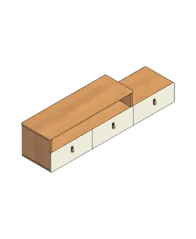 Lion Floating TV Cabinet | families image