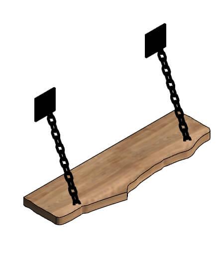 Hanging Chain Shelf