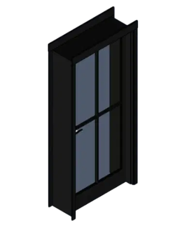 Outside Modern Hinged Door | families image