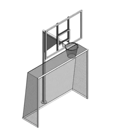 Goal and Basketball Net | families image