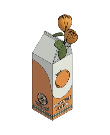 Juice Box Vase | families image