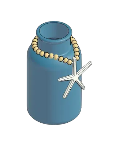 Jarrón Botella | families image