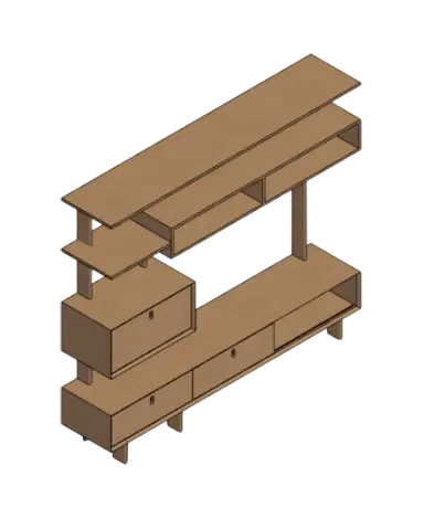 Pilotis Shelf | families image