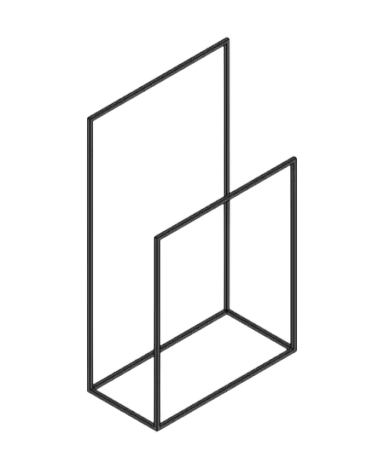 Double Floor Clothing Rack | families image