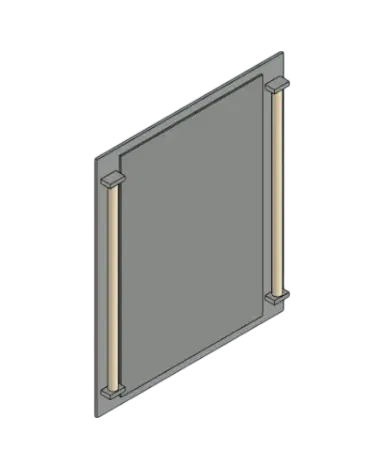 Farnsworth Rectangular Mirror | families image