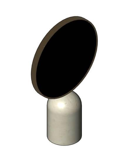 Round Table Mirror