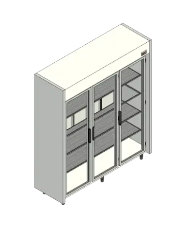Sef Service Display 3 Doors | families image