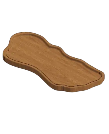 Vintage Wooden Tray | families image