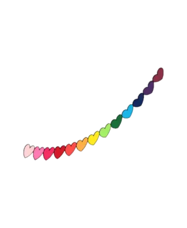 Heart Garland Line | families image