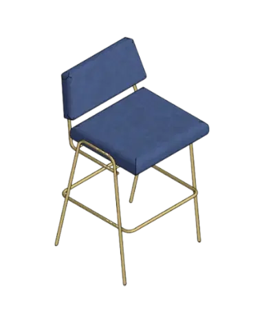 Wire Frame Stool | families image