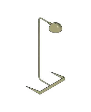 Lámpara de Pie Baja Farnsworth | families image