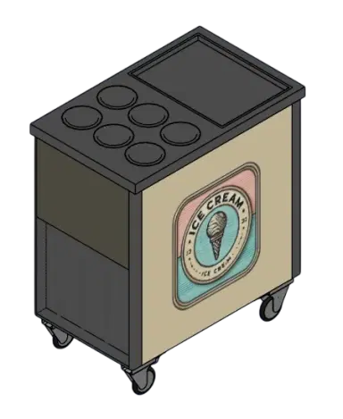 Ice Cream Machine with Cold Plate | families image