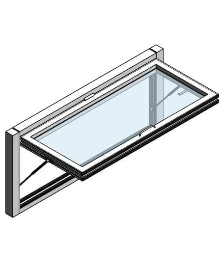 Gas Strut Window