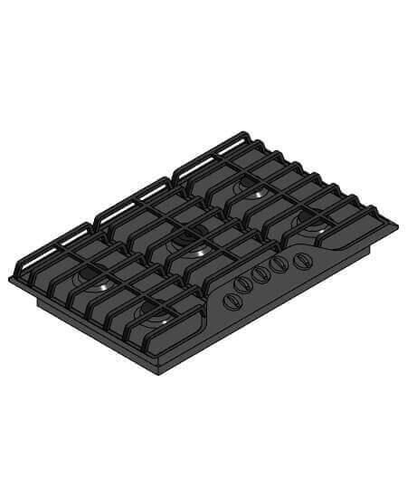 Cooktop a Gás 5 Bocas