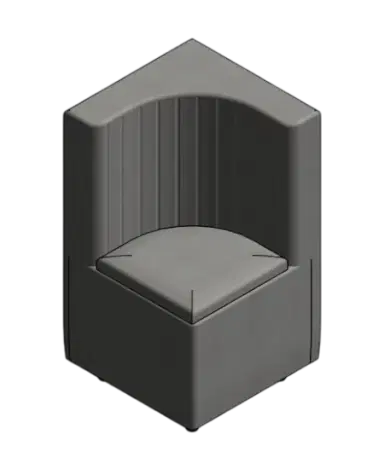 Banco Esquinero Platz Curvo | families image