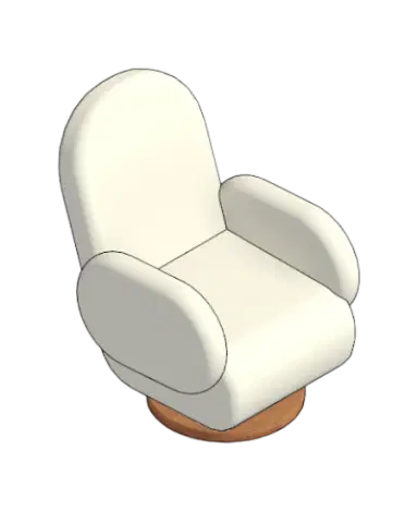 Curve Nursing Chair | families image