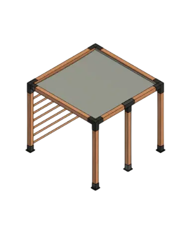 Urban Wood Pergola | families image