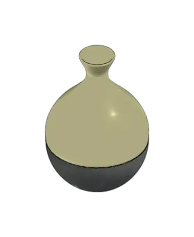 Golden Forche I Vase | families image