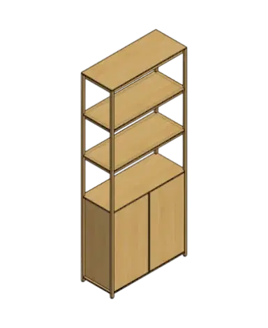 Open Plan Bookcase | families image