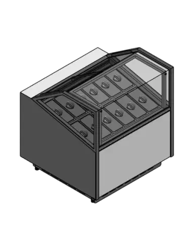 Ice Cream Cabinet Display | families image