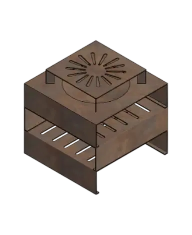 Veneza Grill Fireplace | families image