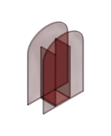 Geometric Arch Vase | families image