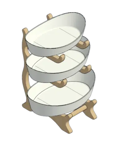 3-Tier Fruit Stand | families image