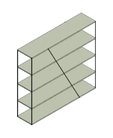 NeedWant Bookcase | families image