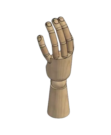 Articulated Hand Mannequin | families image