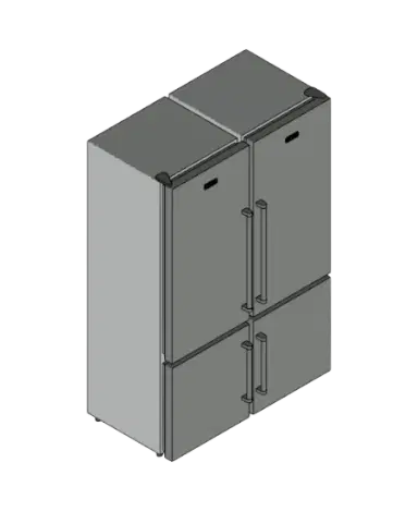 Refrigerador Professional DUO 650 P - Tecno | families image