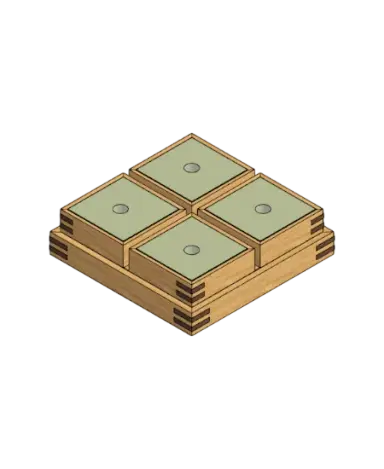 Square Ceramic Set | families image