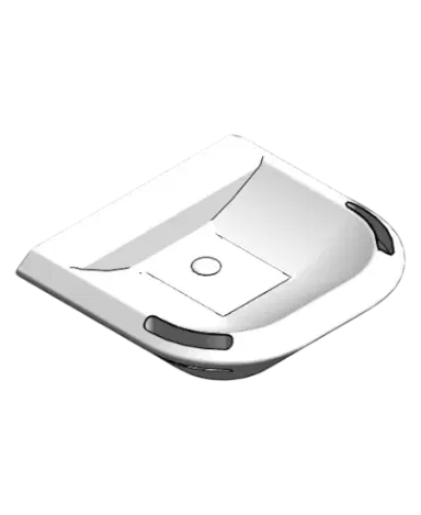 Slim Rim Wall-Mounted Washbasin | families image