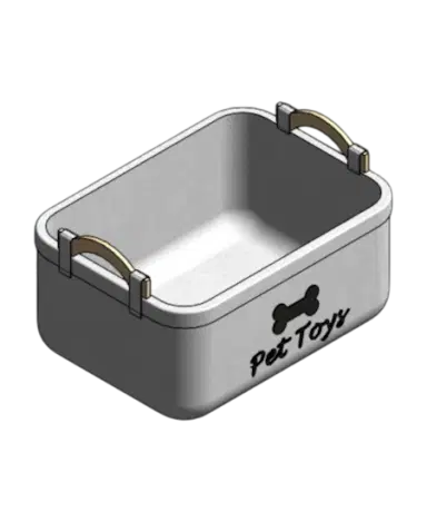 Cesta de Juguetes para Mascotas | families image