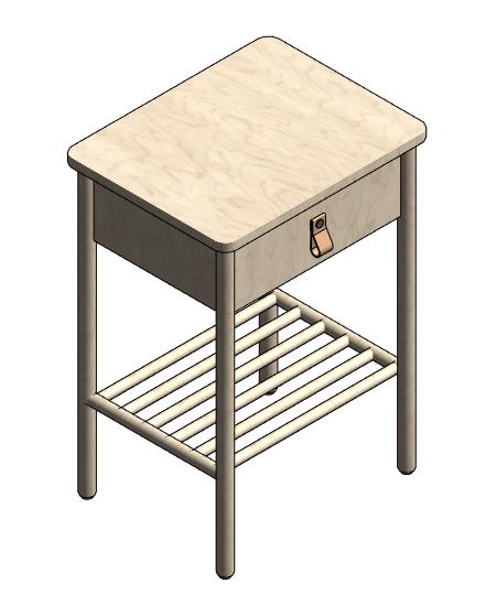 Björksnäs Bedside Table