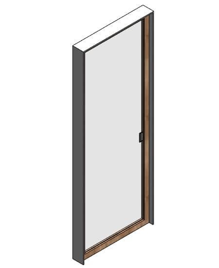 Lady Pivot Door