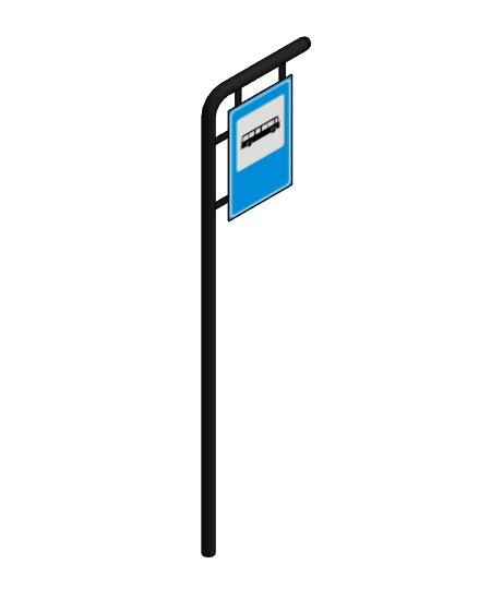 Señal de Parada de Autobus