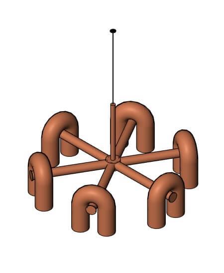Cirkus Chandelier