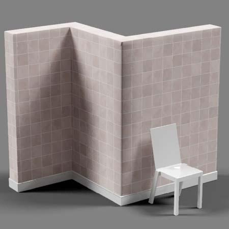 PORTOBELLO - GOUACHE FUMEE 15,5X15,5 MATE BOLD | material image